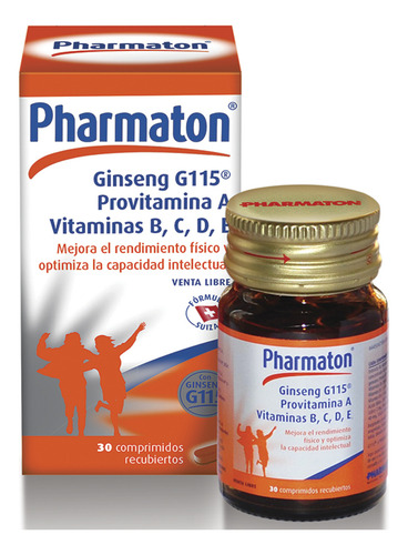 Pharmaton Ginseng G115 30 Comprimidos Recubiertos