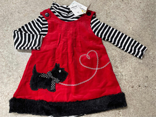 Vestido Ropa Conjunto Niñas Talla 18 Meses