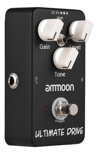 Pedal De Efectos Ultimate Drive Ammoon Ap-02 Efecto De Deriv