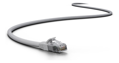 Patch Cord Impact Giga Utp Cat6 4p Cinza 1,5m Intelbras