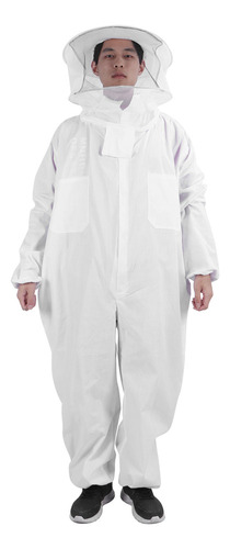 Traje De Apicultura, Ropa Protectora De Una Sola Pieza, Crem