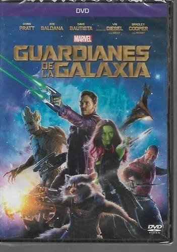 Guardianes De La Galaxia Marvel Dvd Nuevo Cerrado