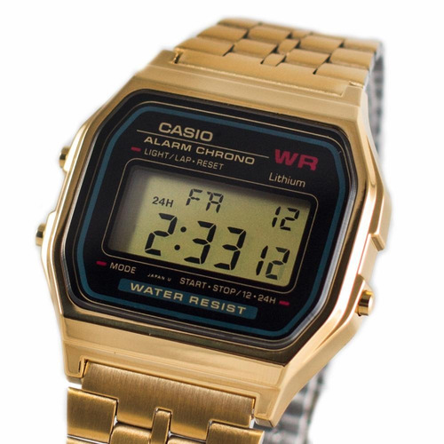 Reloj Vintage Casio A 159wg Ea-1 Agente Oficial Caba