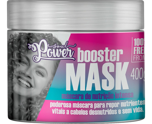 Imagem 4 de 5 de Kit Soul Power - Shampoo + Condicionador + Creme + Máscara
