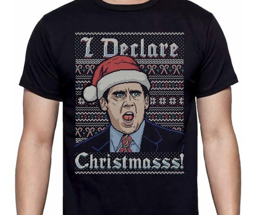 The Office - Navidad - Michael - Series De Culto - Polera