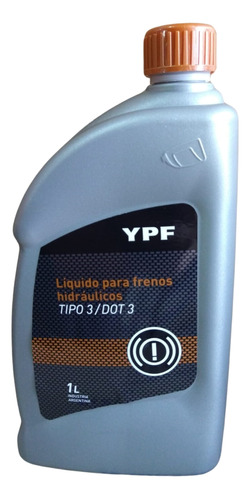 Liquido De Frenos X 1 Litro Dot 3 Ypf  Ypf