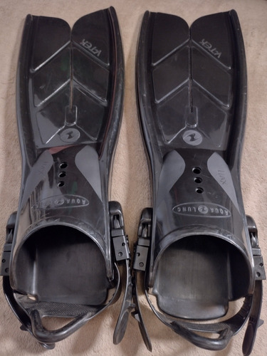 Aletas De Buceo Aqua Lung V-tek Talla Small (Usado)