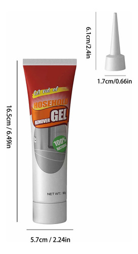 Gel Removedor En V De 3 Piezas, Altamente Efectivo En Trajes