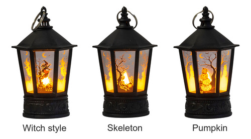 Linterna Led Con Forma De Calabaza Para Halloween, Carcasa D