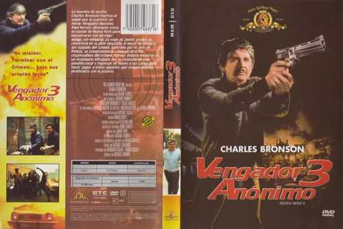El Vengador Anonimo 3 - Charles Bronson - Dvd