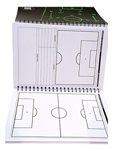 Pizarra Táctica Personalizada Y Cuaderno Táctico Dt Futbol Pizarra + Cuaderno Dt