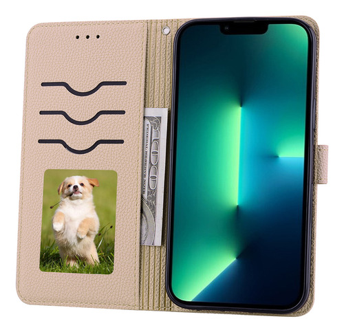 Funda Protectora De Piel Tipo Cartera Para Samsung Galaxy J3 2017 Eu/j5 2017 Eu/j7 2017 Eu Con Estampado Magnético De Lichi