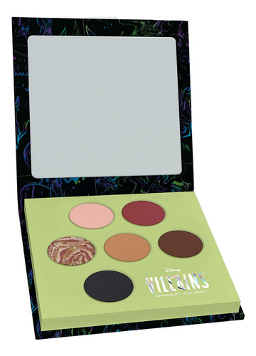 Set De Sombras Para Ojos Villanas (6 Tonos) Multicolor