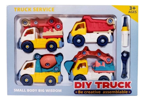 Coleccion Carros Armables Construccion Camion Tractor Carrit