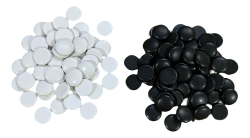 100x Go Pieces Jogos Go Stones Gobang Peças De Chinês Para