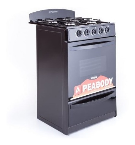 Cocina Peabody London Plus Negra 56cm Muebles Acuario