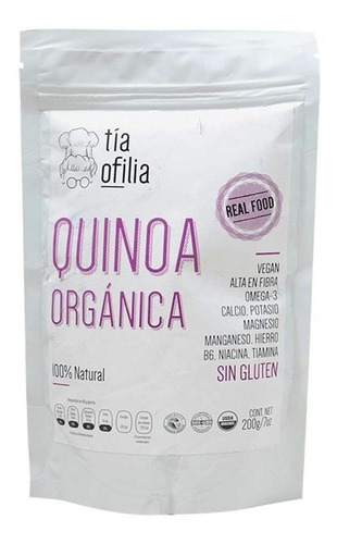 Quinoa Organica Tia Ofilia 200 Gr
