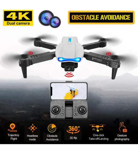Drone Rc Con Cámara 4k Dual Carema