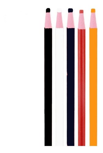Tiza En Lápiz Para Modistería Colores X5 Unidades