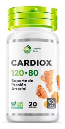 Cardiox Suplemento Presión Arterial & Salud De Corazon 20cap