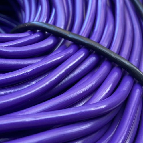 150 Mts Rollo De Cordón De Pvc 5mm 3,5 Kg Violeta