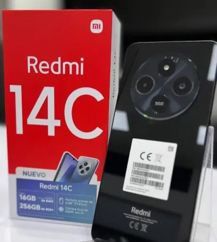 Xiaomi Redmi 14c 4G 256 GB 8 GB RAM dual sim cor preto | Frete grátis