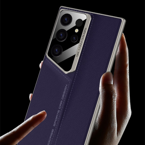 Funda De Cuero Elegante Para Samsung, Resistente