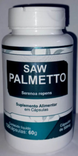 Saw Palmetto 500 Mg 120 Cáps