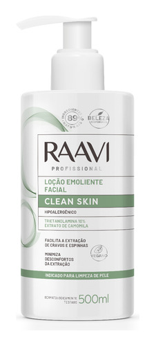 Combo Amolece Cravos E Espinhas 2 Produtos Raavi Clean Skin