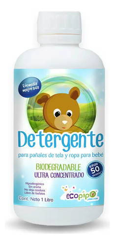 Ecopipo Detergente Para Pañales Ecológicos