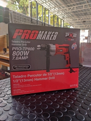 Taladro Percutor 1/2 800w Promaker