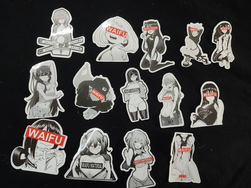 Imagen 4 de 6 de Stickers Ahegao Waifu 25pcs