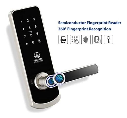 Biometric Ip65 Fingerprint Smart Home Solutions Wifi Door Lo