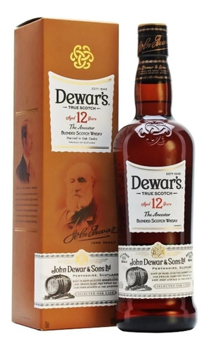 Whisky Dewars 12 Años X750cc