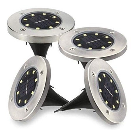 Imagen 2 de 4 de 4 Lamparas Luz Tenue Decorativas De Jardin Son Solares Remate Envio Gratis