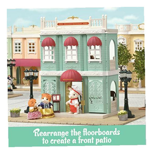 Calico Critters Serie Town Delicioso Restaurante, Casa De