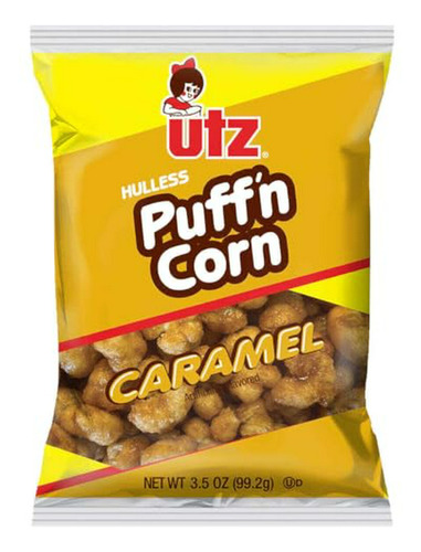 Palomitas De Maíz Con Caramelo Utz, Pack De 18  3.5 Oz.