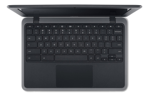 Imagen 4 de 5 de Notebook Acer Chromebook C733 negra 11.6", Intel Celeron N4020 4GB de RAM 32GB SSD, Intel UHD Graphics 600 60 Hz 1366x768px Google Chrome