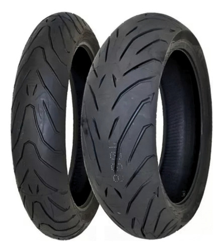 Casal Pneu Pirelli 190/50-17+120/70-17 Angel St 73w