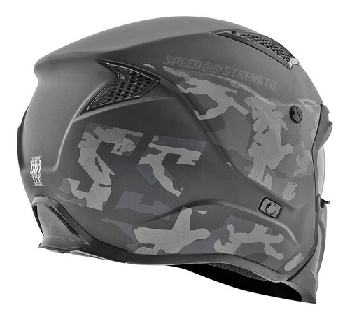 Imagen 3 de 4 de Casco Speed & Strength Ss2400 Call To Arms Camo Para Moto