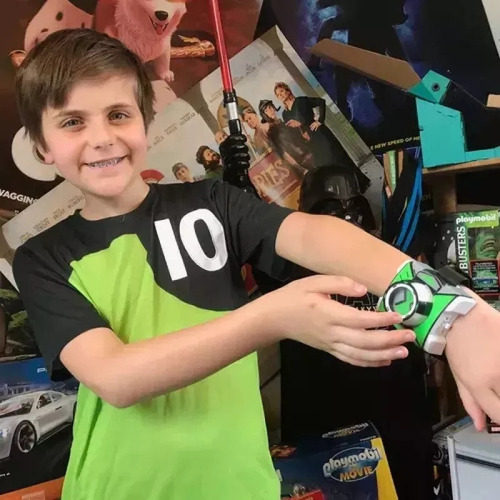 Reloj Interactivo Ben 10 Omnitrix Promo Aa 2024 Con 40