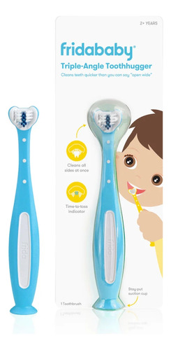 Cepillo De Dientes De Triple Ángulo Fridababy Para Niños Color Azul