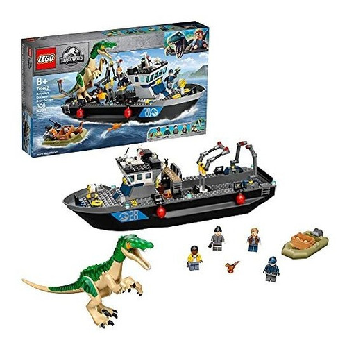 Lego Jurassic World Baryonyx Dinosaur Boat Escape 76942