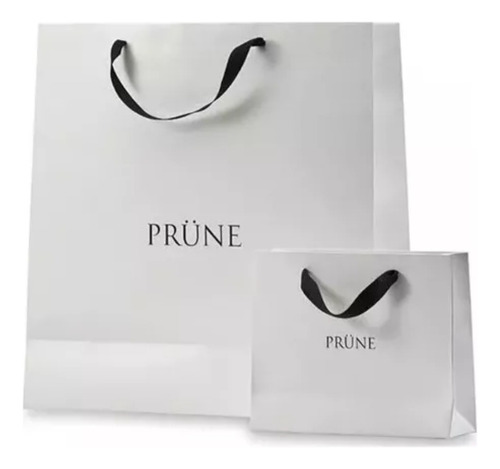 Bolso Cartera Prüne Mujer Forest Flight Negro En Bolsa