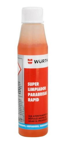 Super Limpiador De Parabrisas Concentrado 32 Ml Wurth