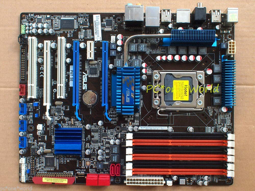 Combo Motherboard Asus P6t Socket 1366 + Xeon E5520 + Fan
