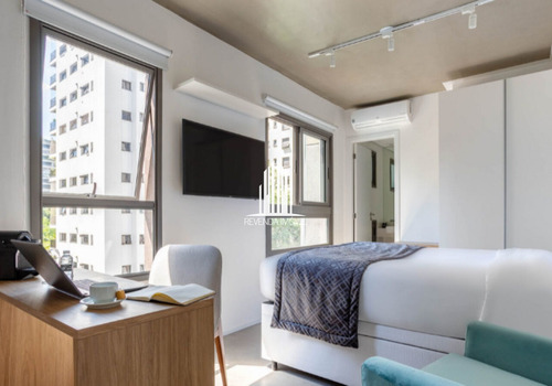 Imagem 7 de 12 de Lançamento Apartamento 35,75m² Com 1 Dormitório Na Paulista - Sp - Mz7886