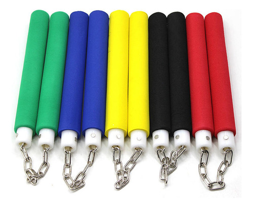 2 Palo De Práctica De Nunchakus Para Profesionales De Artes