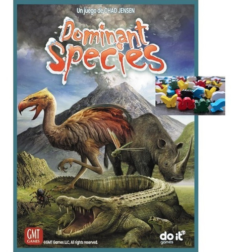 Dominant Species + Set Animales Juego De Mesa En Español