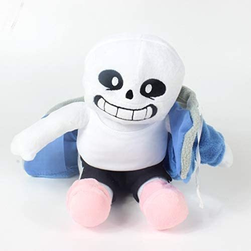 Zlj Novo Boneca Pelúcia Esqueleto Undertale Sans 23 Cm